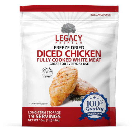 Assorted 100% USDA Freeze Dried Meat Package - Image 3