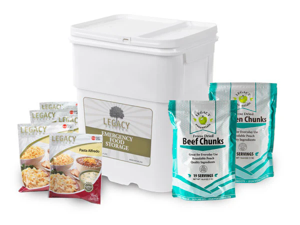 158 Serving Freeze Dried Chicken, Beef and Entree Combo Bucket - Image 8